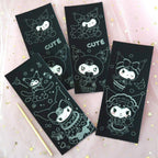Lot de 4 Illustrations à Gratter Kuromi