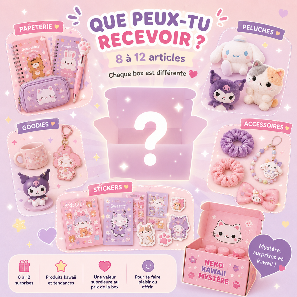 Boîte Mystère Kawaii ✨