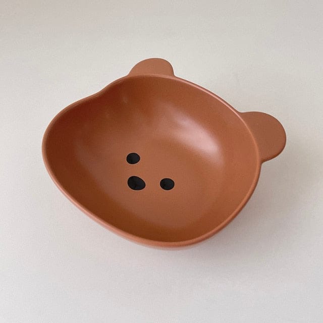 Bol-assiette ourson kawaii - Câlin Kawaii