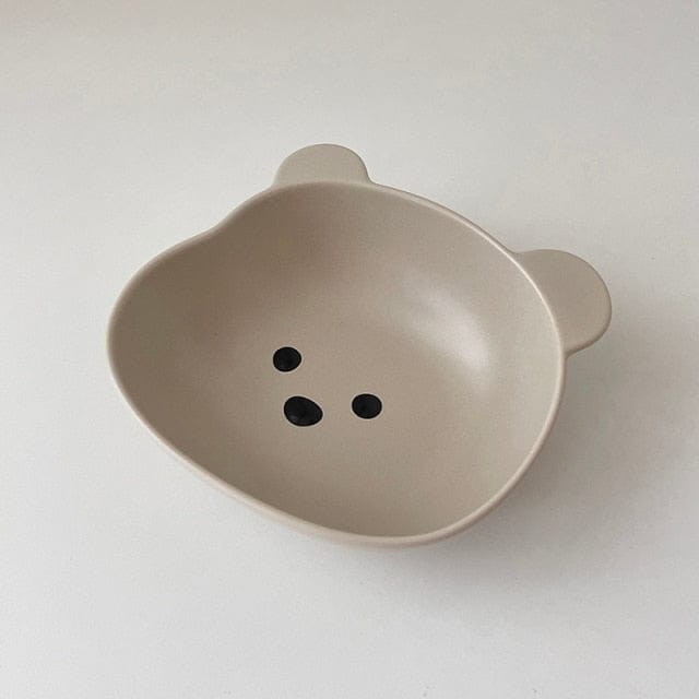 Bol-assiette ourson kawaii - Câlin Kawaii