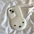 Coque kawaii lapin pour iPhone 11,12,13,14,15,16 Pro Max - Câlin Kawaii