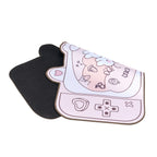 Grand Tapis de Bureau Rose Lapins Mignons Console