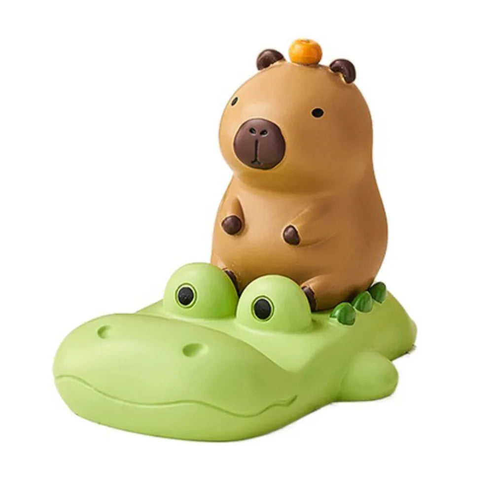 Support pour téléphone kawaii en forme de capybara - Câlin Kawaii