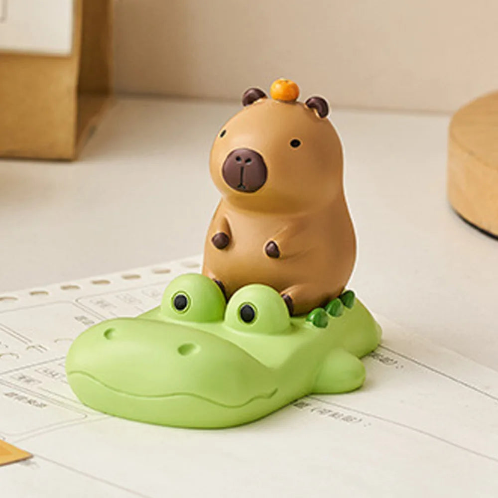 Support de Téléphone Capybara Scènes Mignonnes