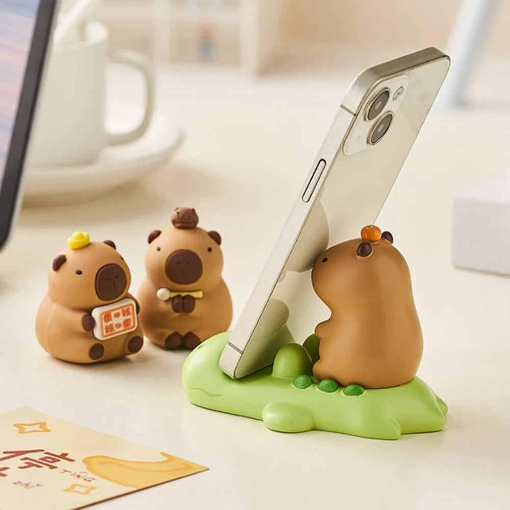 Support de Téléphone Capybara Scènes Mignonnes