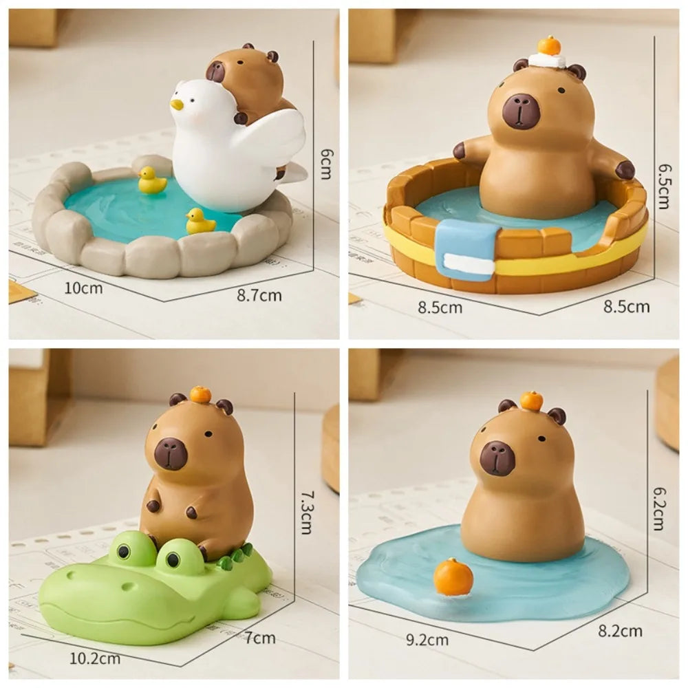 Support de Téléphone Capybara Scènes Mignonnes