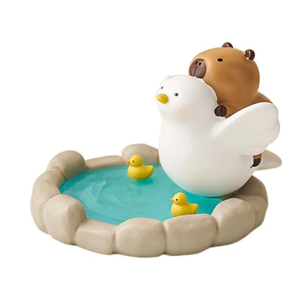 Support pour téléphone kawaii en forme de capybara - Câlin Kawaii