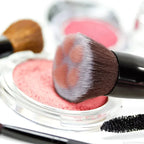 Pinceau de Maquillage Patte de Chat Rose et Blanc