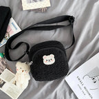 Sac bandoulière peluche ourson kawaii - Câlin Kawaii