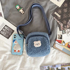Sac bandoulière peluche ourson kawaii - Câlin Kawaii