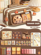 Trousse à crayons DIY papeterie capybara kawaii - Câlin Kawaii