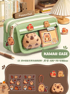 Trousse à crayons DIY papeterie capybara kawaii - Câlin Kawaii