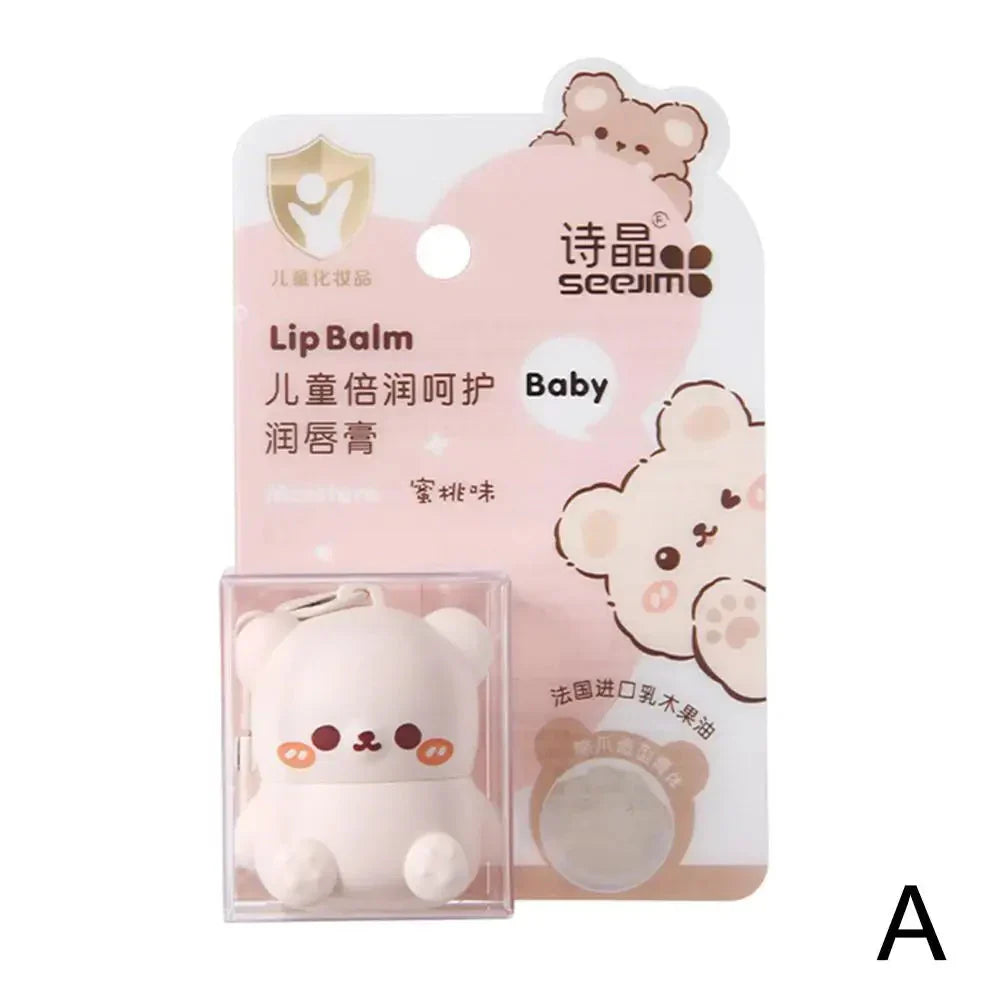 Petit baume à lèvres ourson kawaii - Câlin Kawaii
