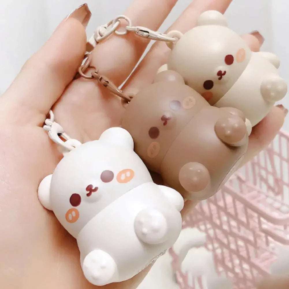 Baume à Lèvres en Stick Animal Kawaii Beige