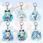 Porte-Clés Hatsune Miku Chibi Designs Variés