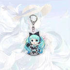 Porte-Clés Hatsune Miku Chibi Designs Variés