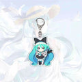 Porte-clés Miku kawaii anime - Câlin Kawaii