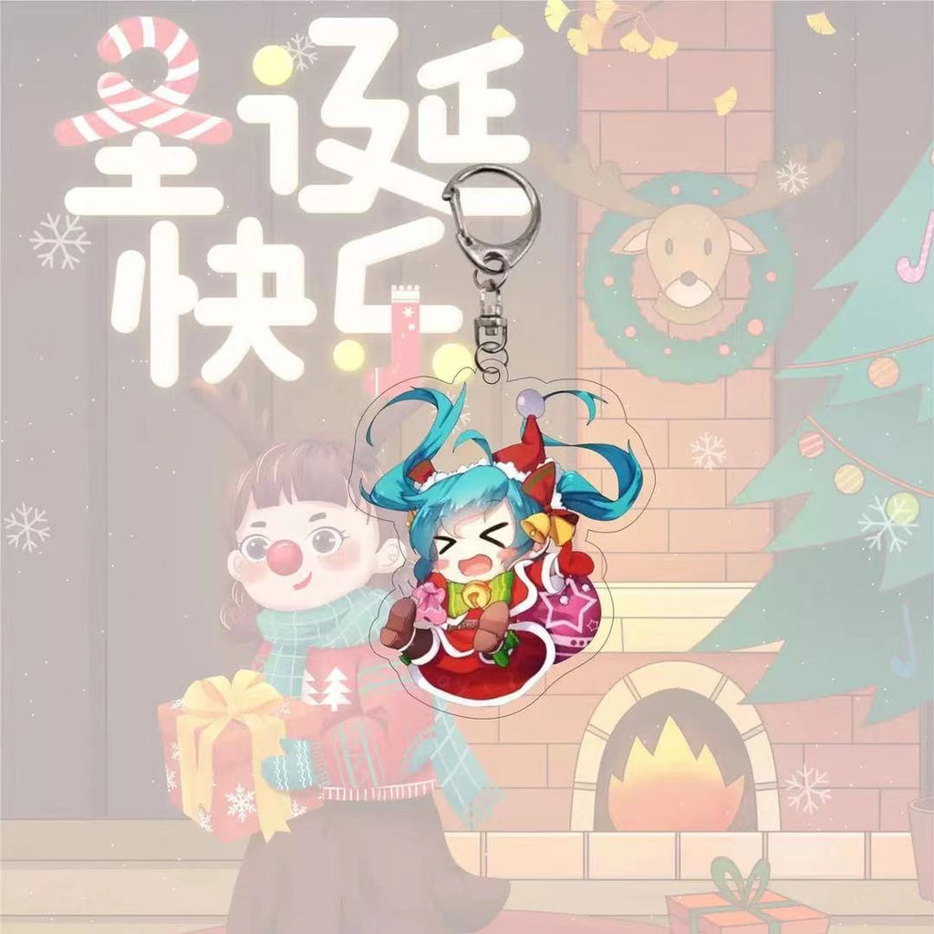Porte-clés Miku kawaii anime - Câlin Kawaii
