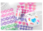 Stickers Holographiques Scintillants Formes Fantaisie