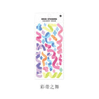 Stickers Holographiques Scintillants Formes Fantaisie
