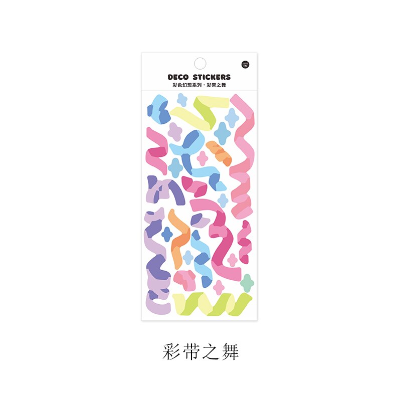 Stickers Holographiques Scintillants Formes Fantaisie