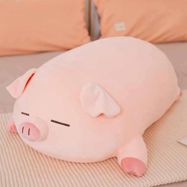 Peluche squishy géante en forme de cochonnet kawaii - Câlin Kawaii