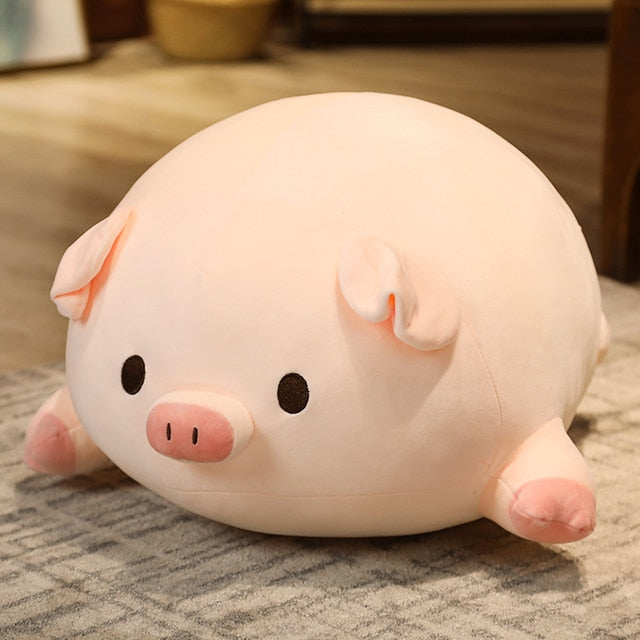 Peluche squishy géante en forme de cochonnet kawaii - Câlin Kawaii