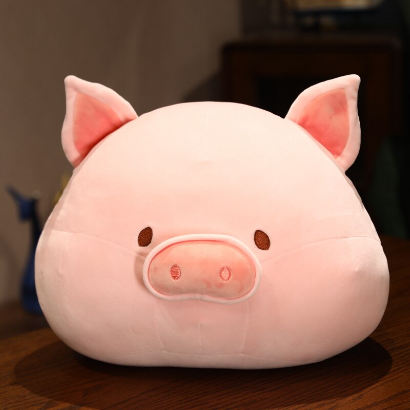 Peluche squishy géante en forme de cochonnet kawaii - Câlin Kawaii