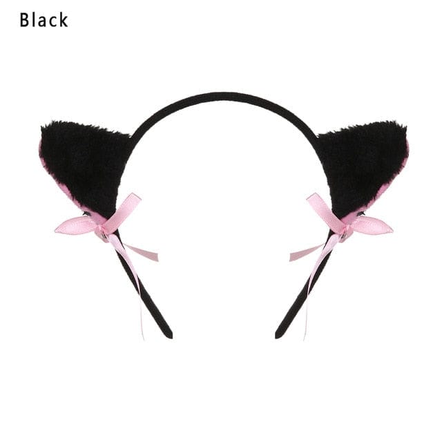 Oreilles de chat en peluche kawaii - Câlin Kawaii