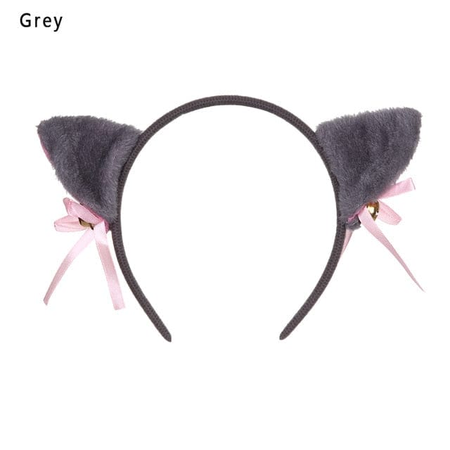 Oreilles de chat en peluche kawaii - Câlin Kawaii