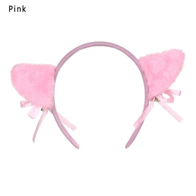 Oreilles de chat en peluche kawaii - Câlin Kawaii