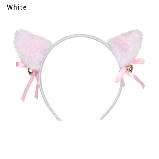 Oreilles de chat en peluche kawaii - Câlin Kawaii