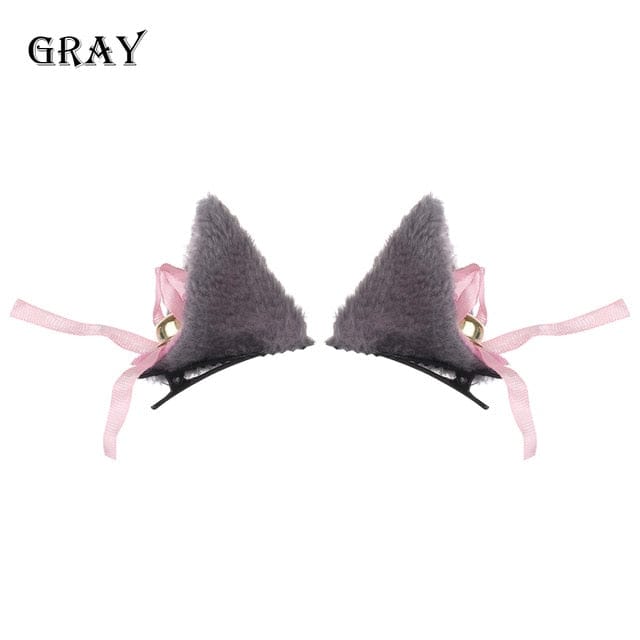 Oreilles de chat en peluche kawaii - Câlin Kawaii
