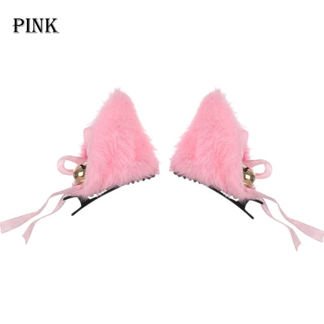 Oreilles de chat en peluche kawaii - Câlin Kawaii
