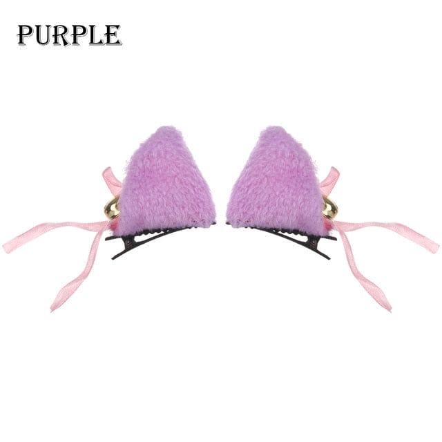 Oreilles de chat en peluche kawaii - Câlin Kawaii