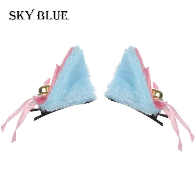 Oreilles de chat en peluche kawaii - Câlin Kawaii