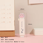 Gomme portable kawaii patte de chat à mécanisme coulissant - Câlin Kawaii