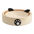 Coussin Griffoir Rond pour Chat Motif Panda Arc-en-Ciel