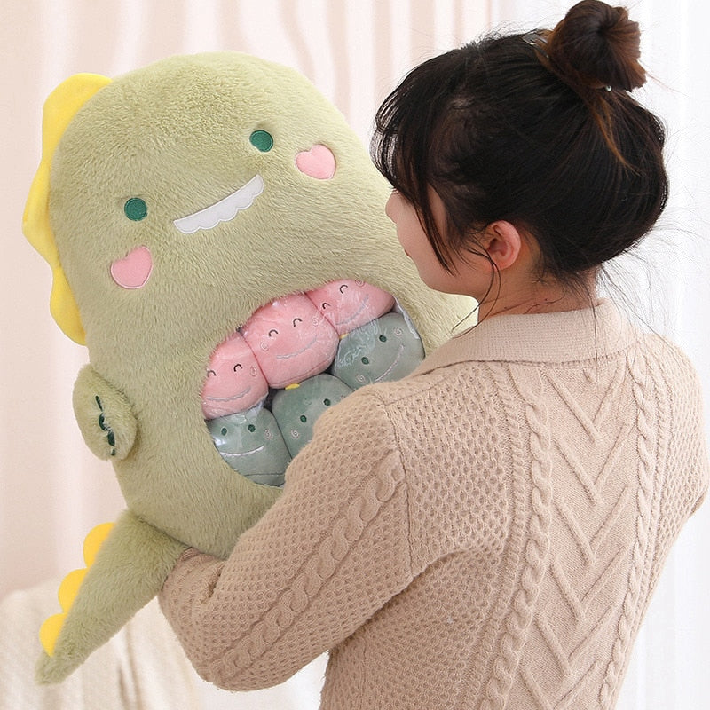 Peluche Koala Kawaii et ses Bébés Rose et Gris