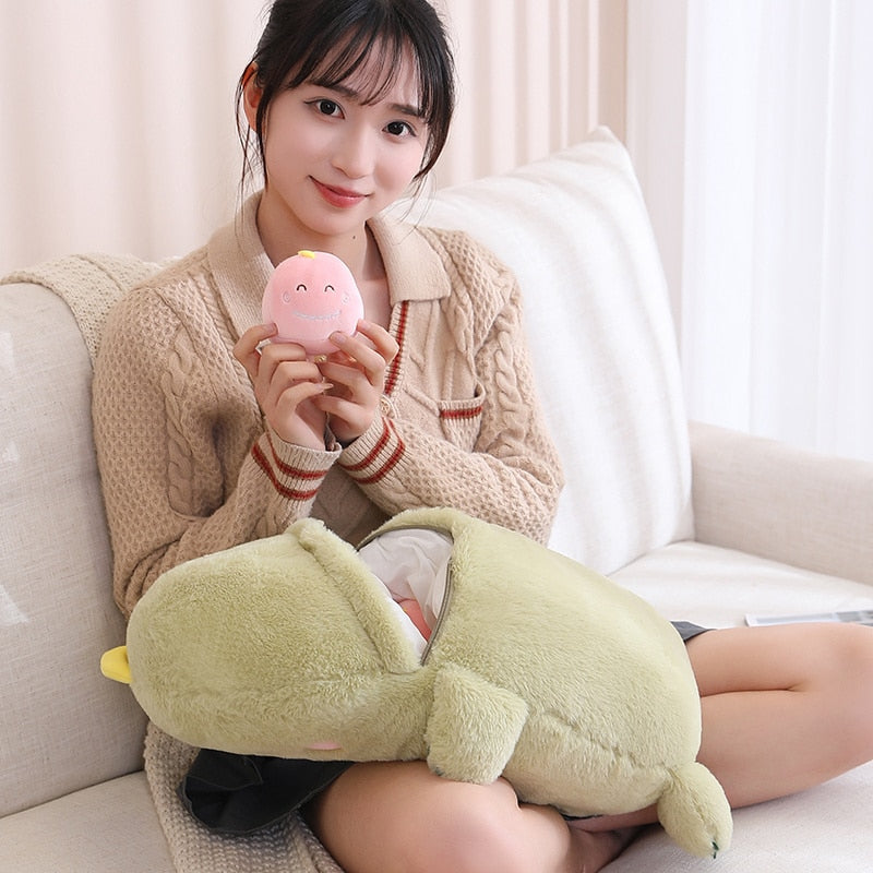 Peluche Koala Kawaii et ses Bébés Rose et Gris