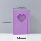 Classeur A5 couverture pour cartes photo d'idoles K-pop - Câlin Kawaii