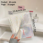 Classeur A5 couverture pour cartes photo d'idoles K-pop - Câlin Kawaii