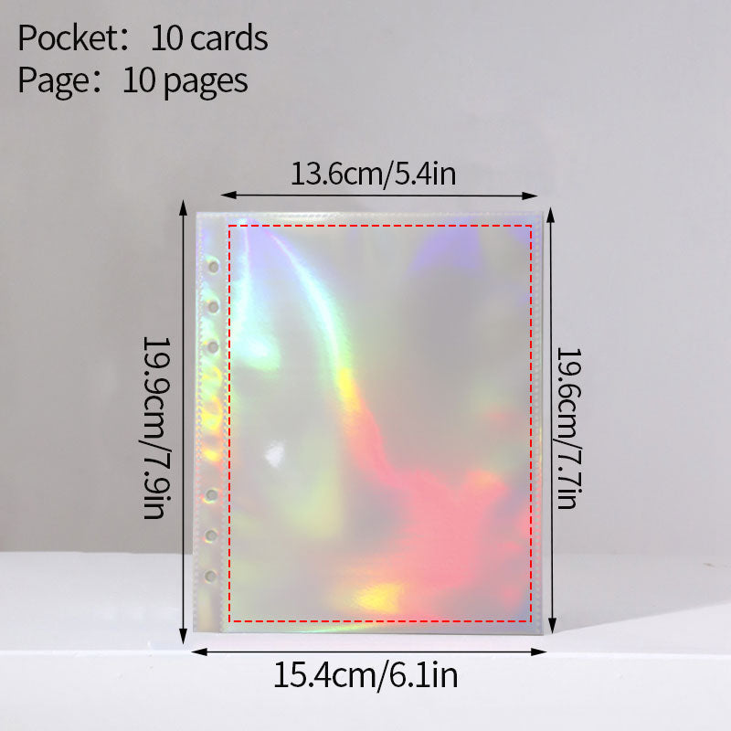 Classeur A5 couverture pour cartes photo d'idoles K-pop - Câlin Kawaii