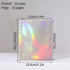 Classeur A5 couverture pour cartes photo d'idoles K-pop - Câlin Kawaii
