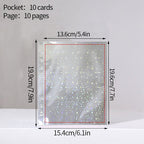 Classeur A5 couverture pour cartes photo d'idoles K-pop - Câlin Kawaii