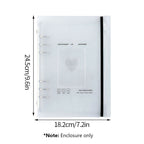 Classeur A5 couverture pour cartes photo d'idoles K-pop - Câlin Kawaii