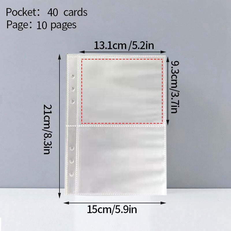 Classeur A5 couverture pour cartes photo d'idoles K-pop - Câlin Kawaii