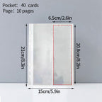 Classeur A5 couverture pour cartes photo d'idoles K-pop - Câlin Kawaii