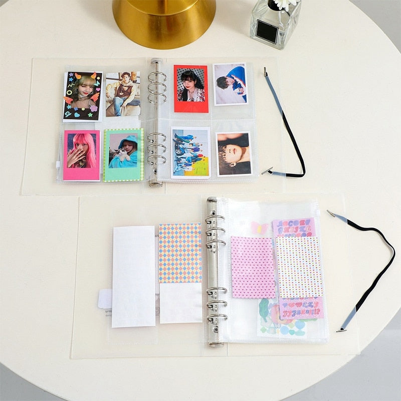 Classeur A5 Transparent pour Photocards K-Pop