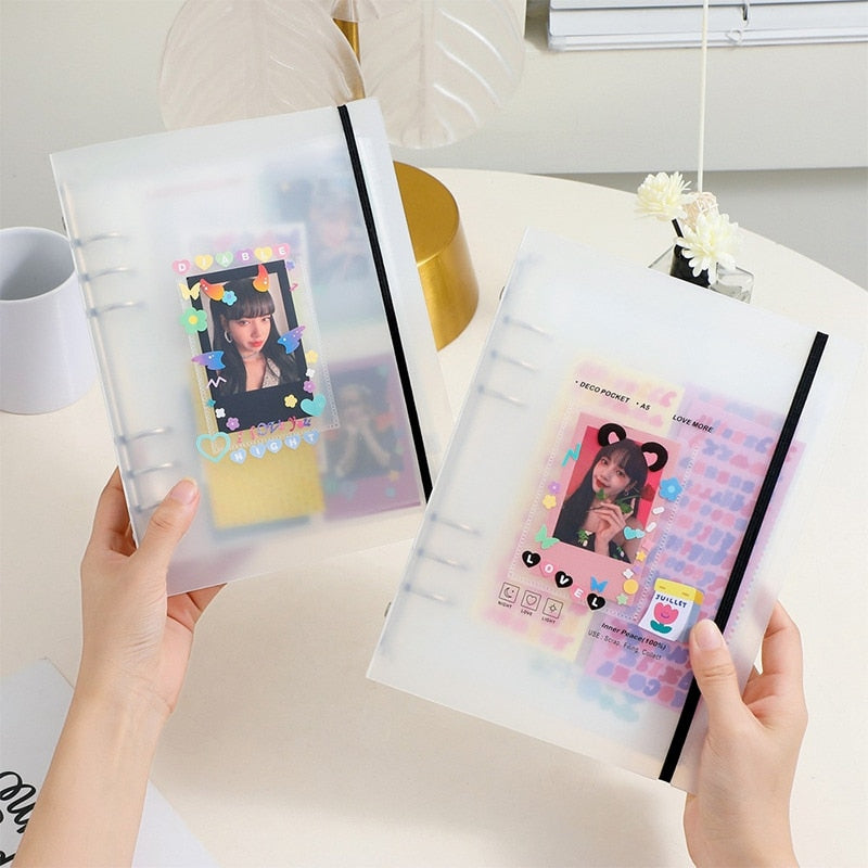 Classeur A5 Transparent pour Photocards K-Pop